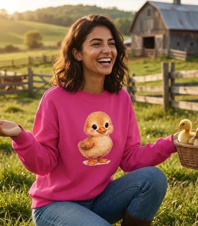 Cute Fluffy Duckling Premium T-Shirt